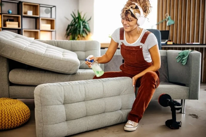 Как ухаживать за мягкой мебелью?